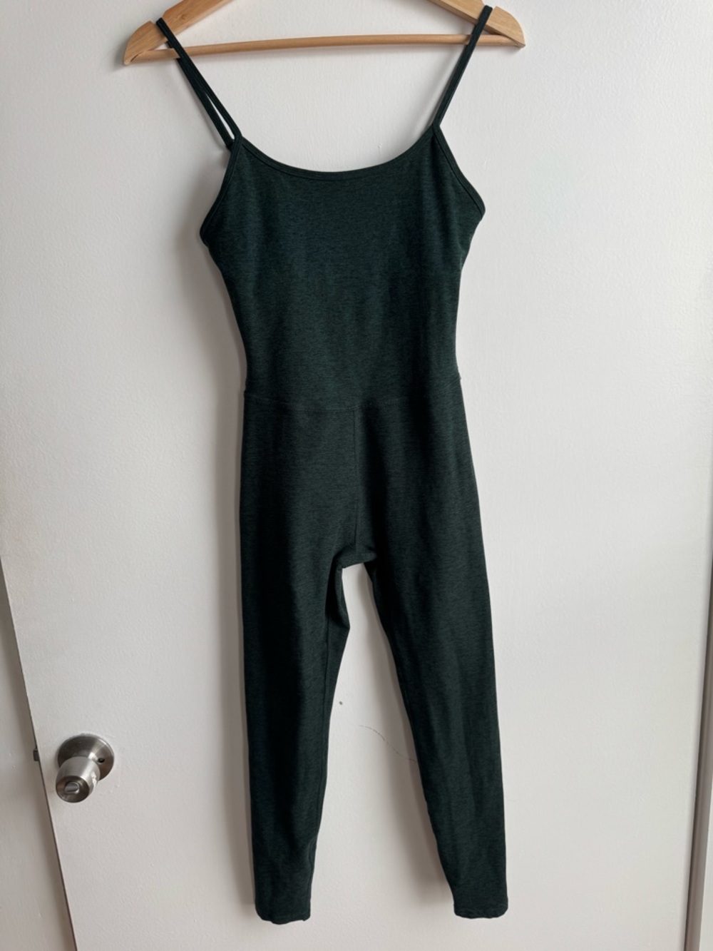 Beyond Yoga Spacedye Green Uplevel Midi Jumpsuit